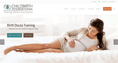 Desktop Screenshot of childbirthinternational.com